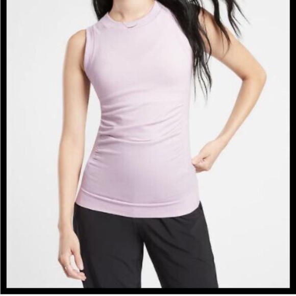 Athleta Tops - Athleta Foresthill Seamless Pink Tank Size Large